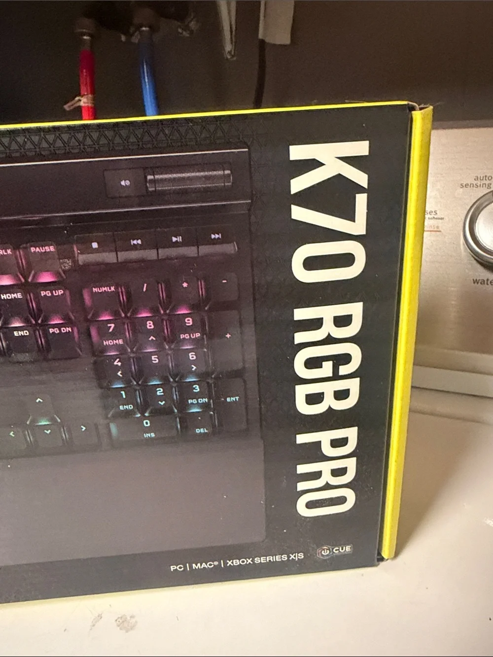Corsair K70 RGB PRO Mechanical Keyboard — Black with Multi-color RGB